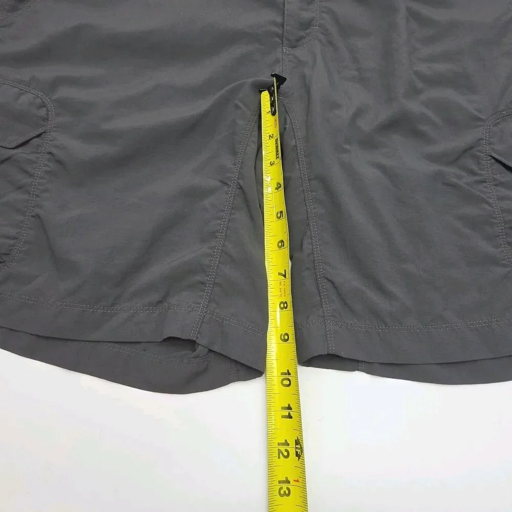 The North Face Cargo Shorts Gray Nylon Men Sz Large 9